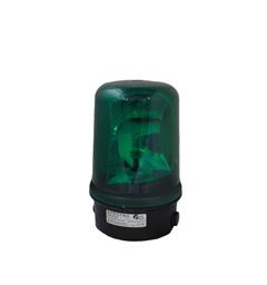 Rotating Beacon B400RTH 230vAC 4:GREEN 40w Halogen GY6.35/GY6.35 IP65